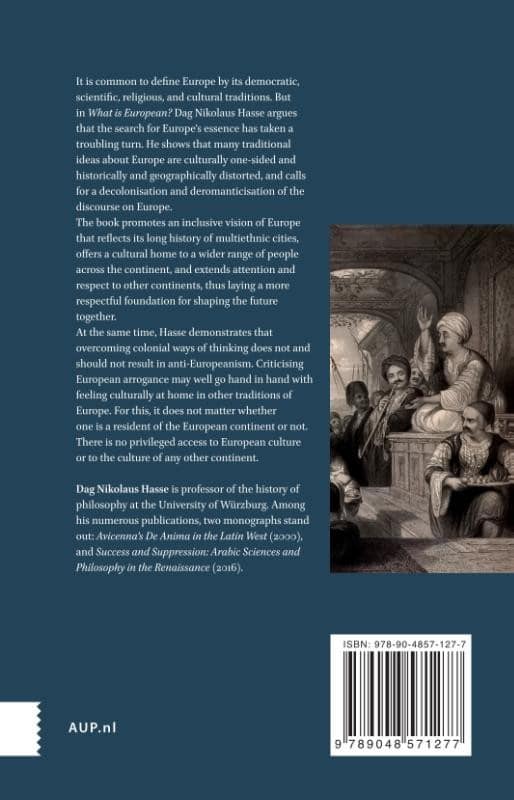 What is European?backcover