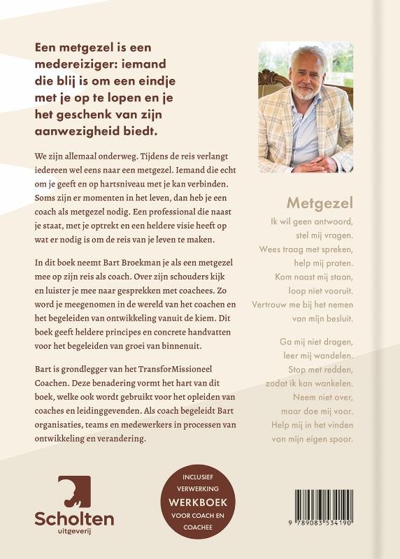 De coach als METGEZELbackcover