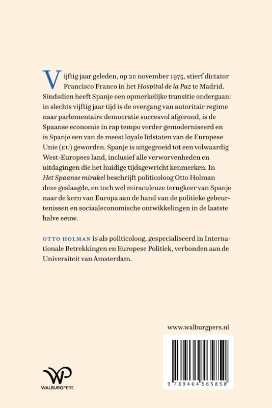 Het Spaanse mirakelbackcover