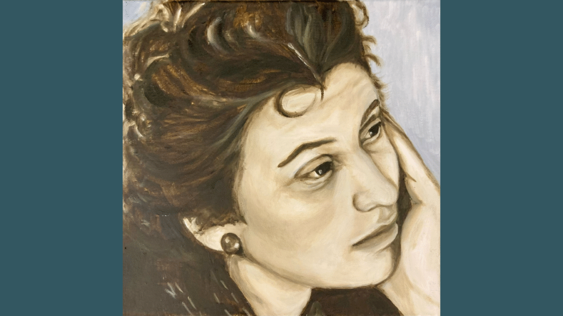 Portret van Etty Hillesum