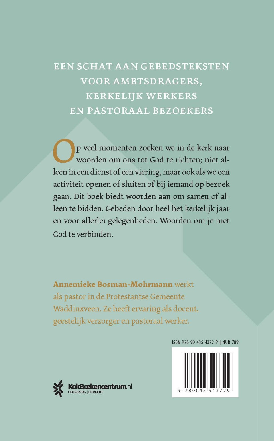 Gebeden voor de gemeentebackcover