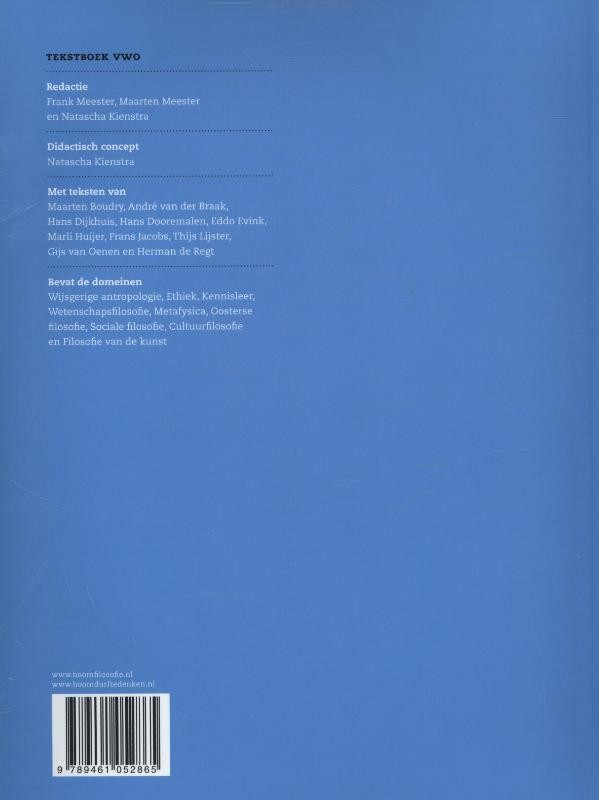 Durf te denken!backcover