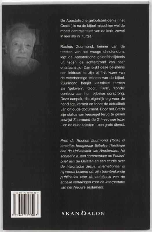 Niet te gelovenbackcover