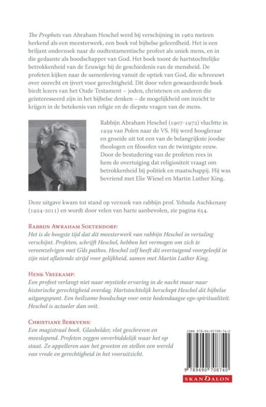 De Profetenbackcover