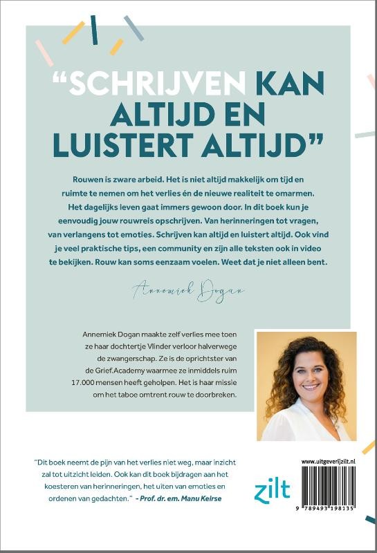 Mijn rouwreisbackcover