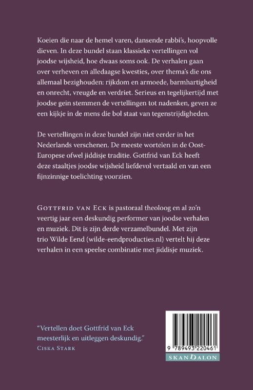 De koe die naar de hemel vloogbackcover