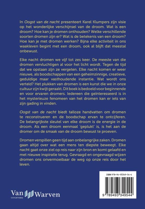 Oogst van de nachtbackcover