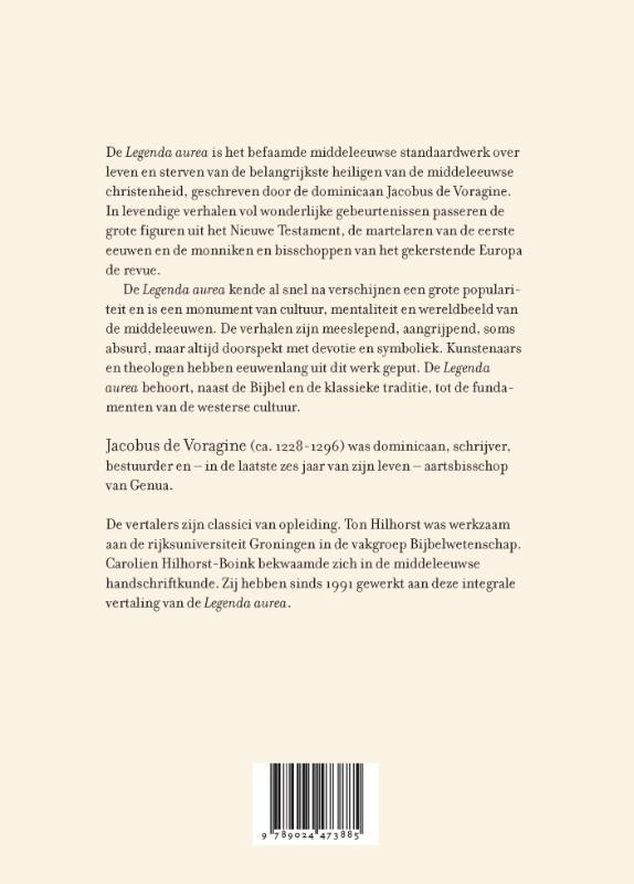 Legenda aureabackcover