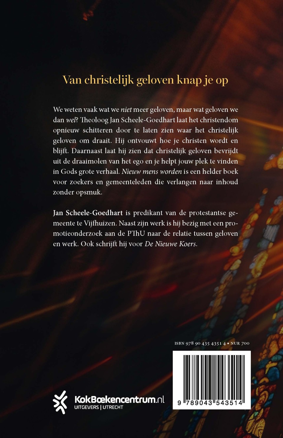 Nieuw mens wordenbackcover