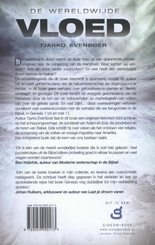 De wereldwijde vloedbackcover