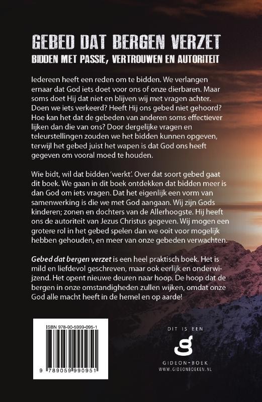 Gebed dat bergen verzetbackcover