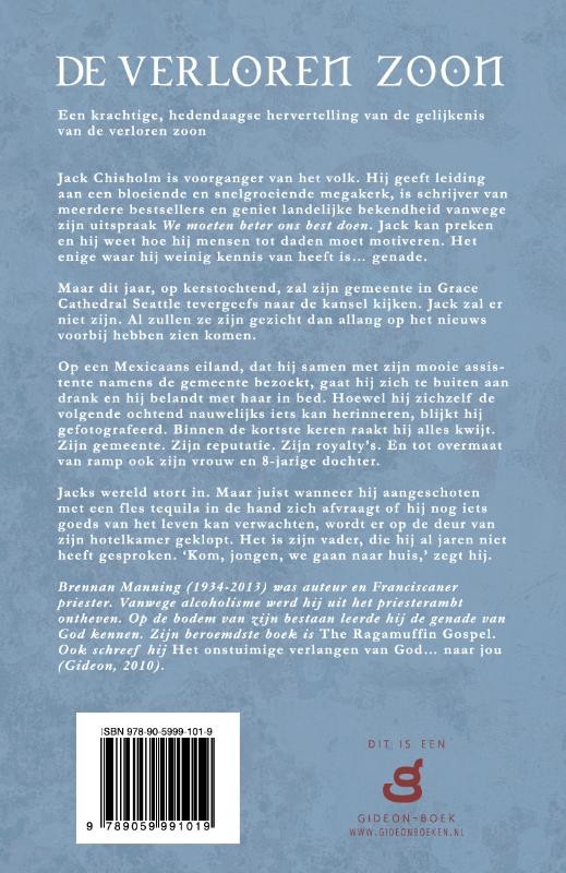 Verloren zoon,backcover