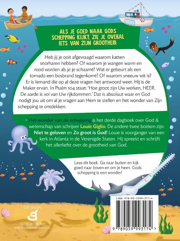 Het wonder van de scheppingbackcover