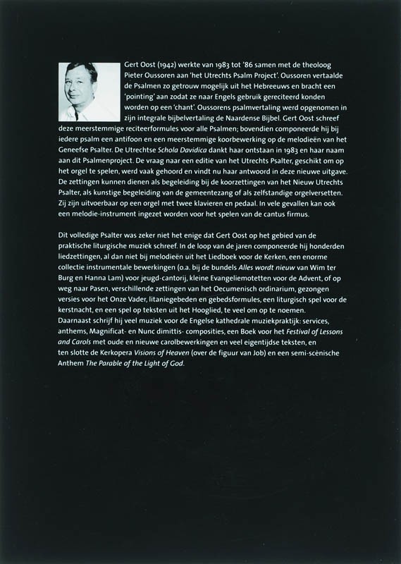 Het Nieuw Utrechts Psalterbackcover