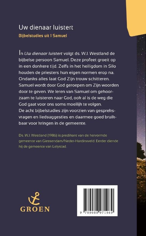 Uw dienaar luistertbackcover
