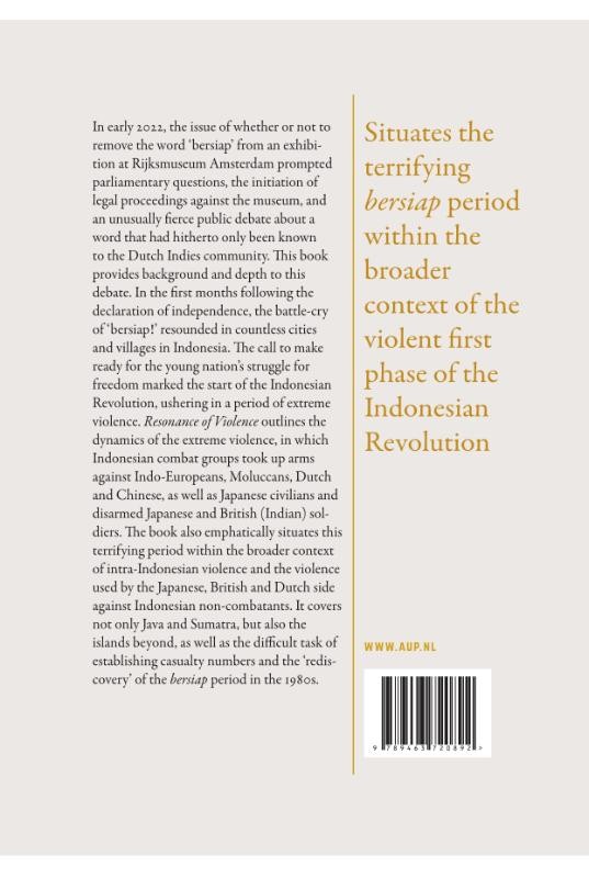 Resonance of Violencebackcover
