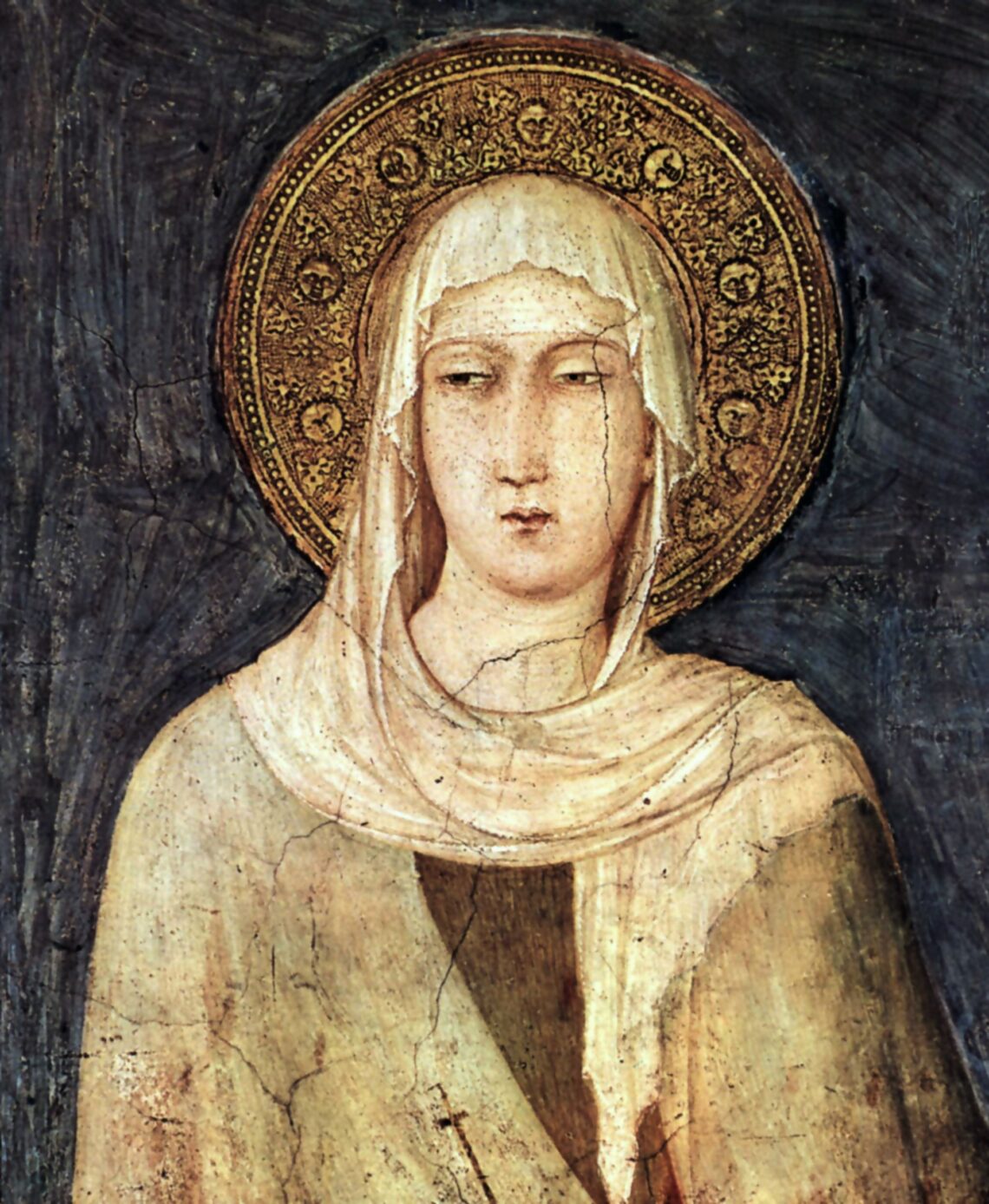 Clara van Assisi, portret door Simone Matini