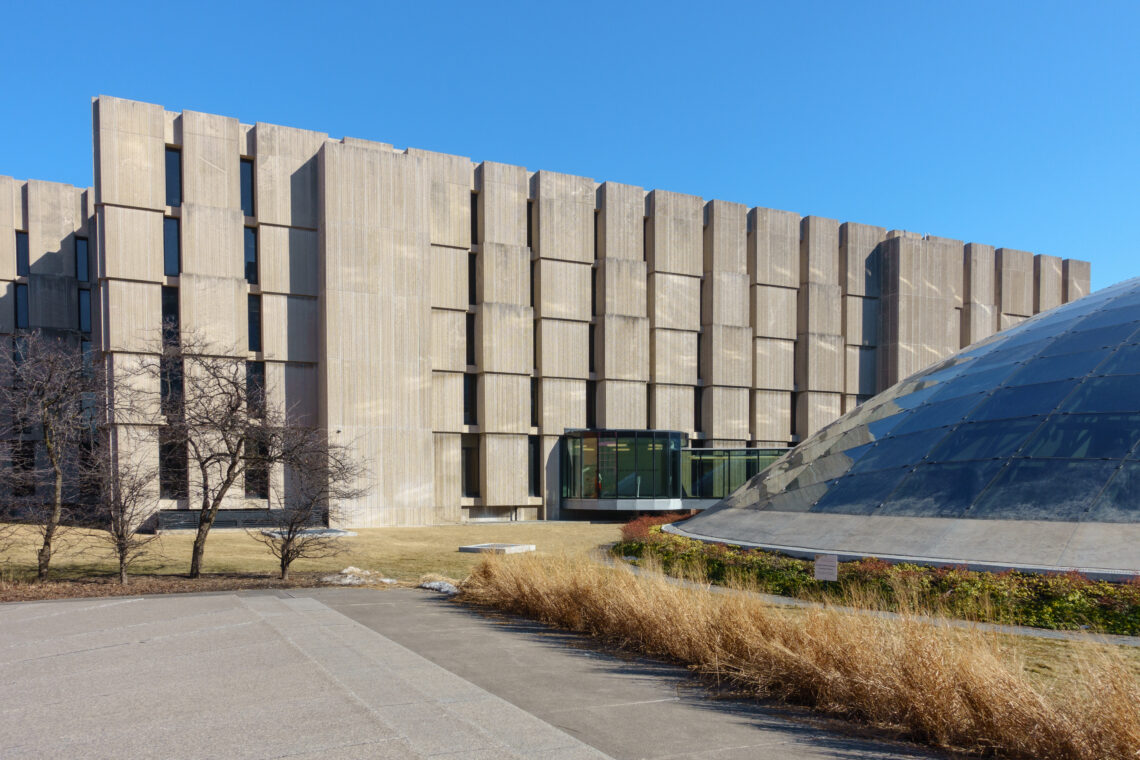 De Joseph Regenstein Library van de University of Chicago