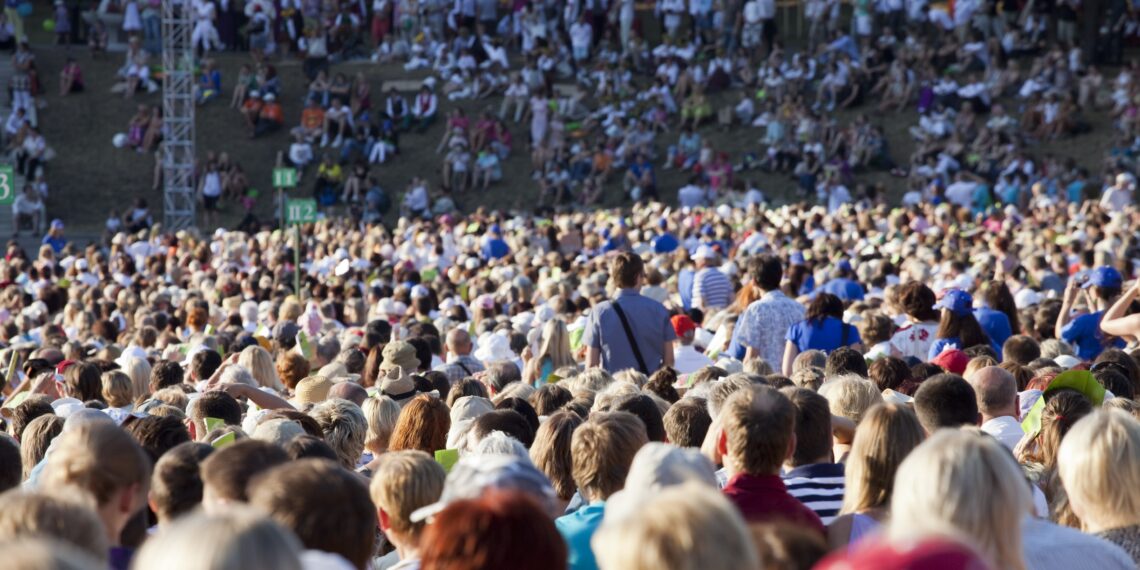 Grote groep mensen