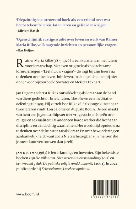 Rilke en de wijsheidbackcover