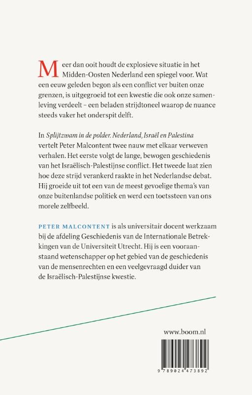 Splijtzwam in de polderbackcover