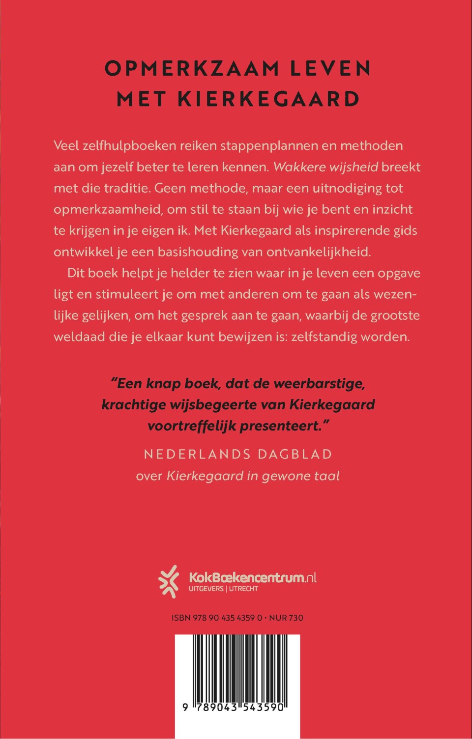 Wakkere wijsheidbackcover