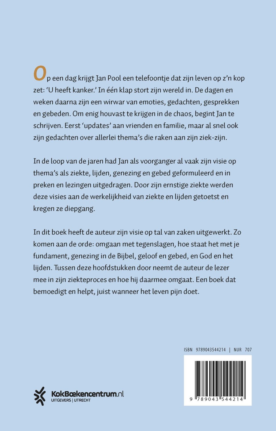 Mij ontbreekt nietsbackcover