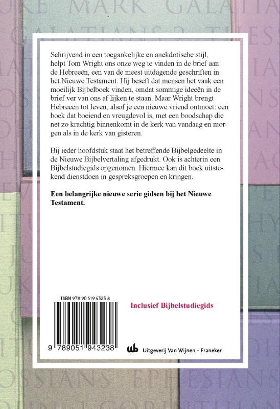 Hebreeën voor iedereenbackcover