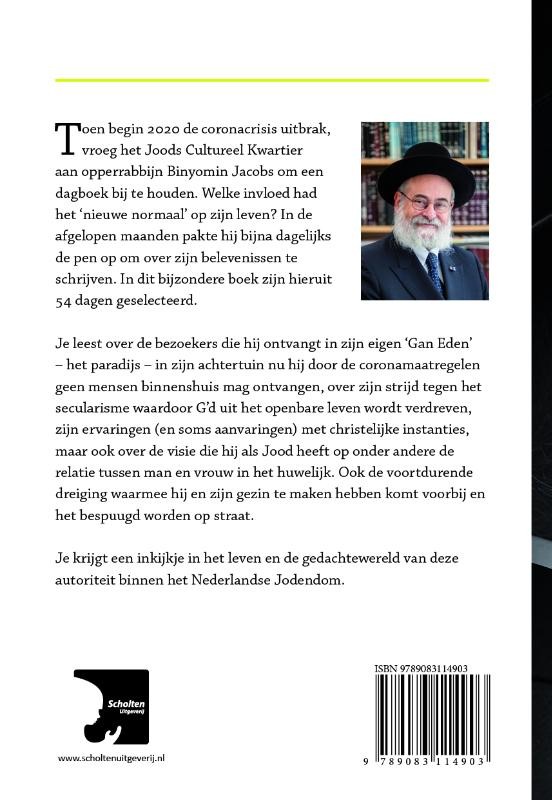 Dagboek van de Opperrabbijnbackcover