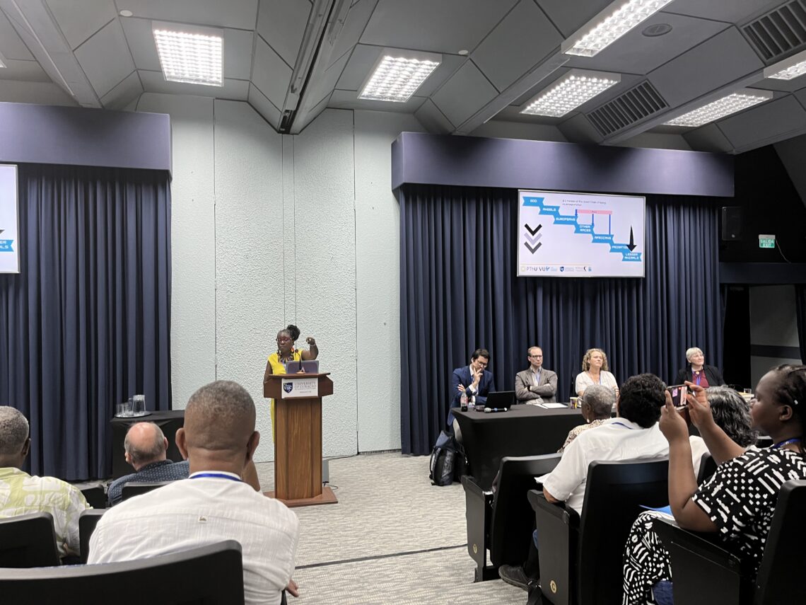 Tijdens de conferentie Christianity & Slavery op Curaçao