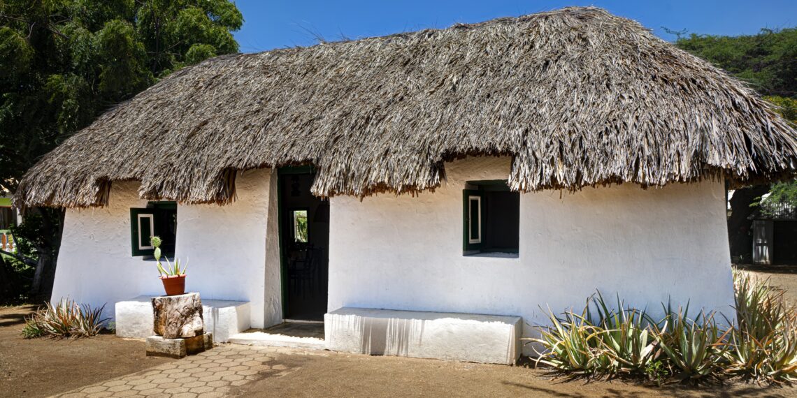 Wit huis op Curaçao