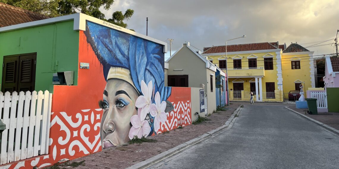Straat op Curaçao