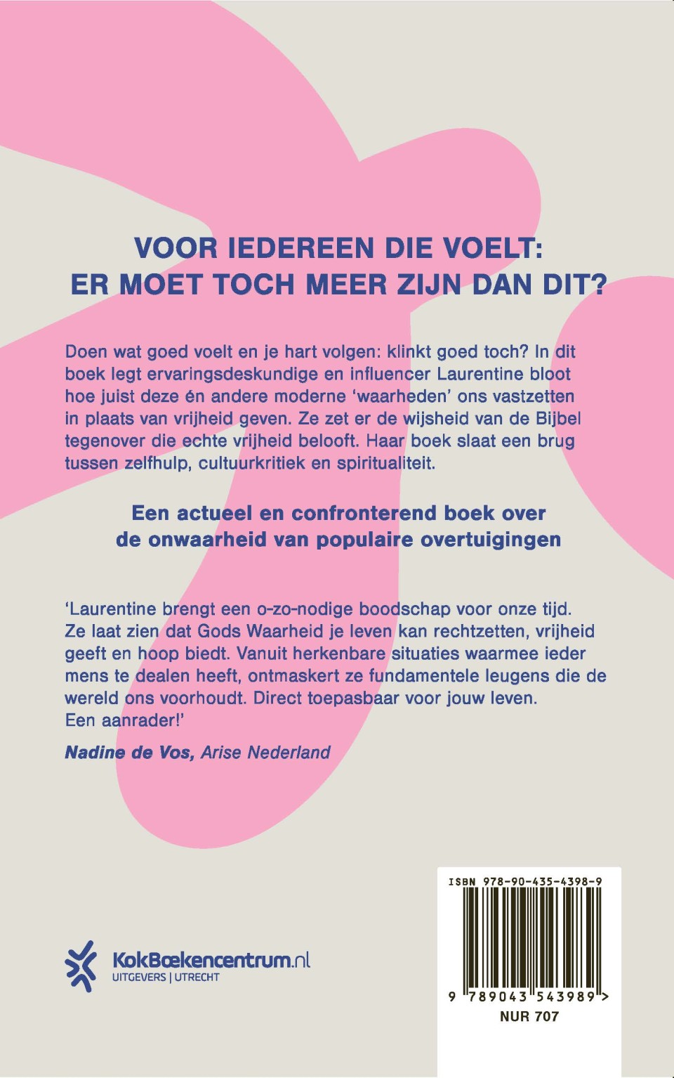 De leugens die we graag gelovenbackcover