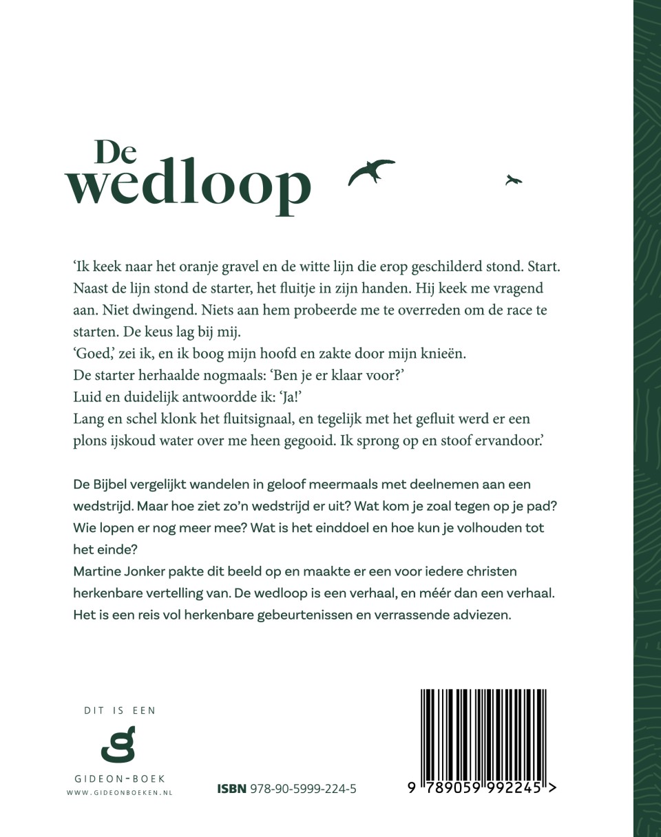 De Wedloopbackcover