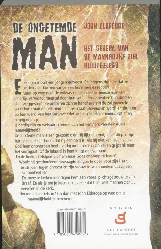 De ongetemde manbackcover