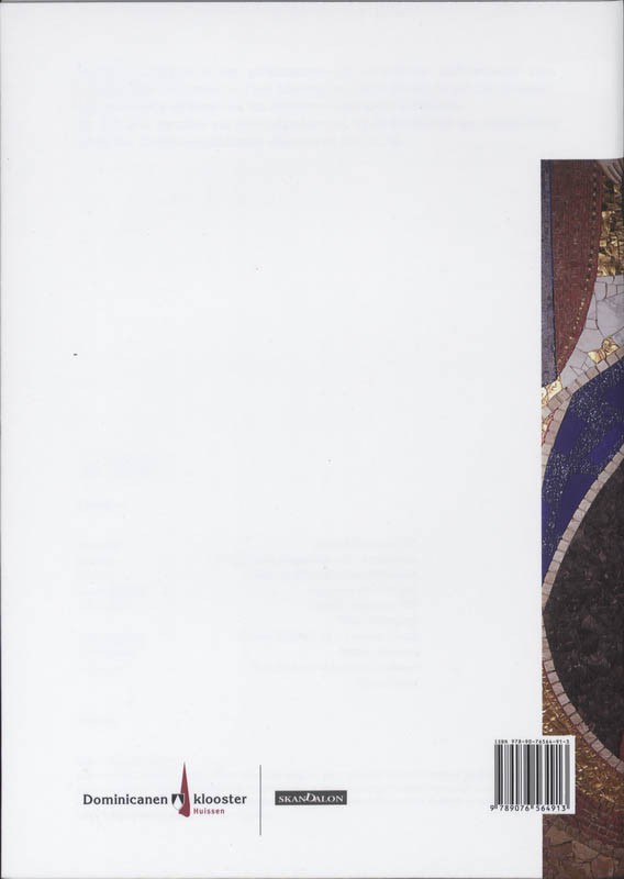 In uw vrede, partiturenbackcover