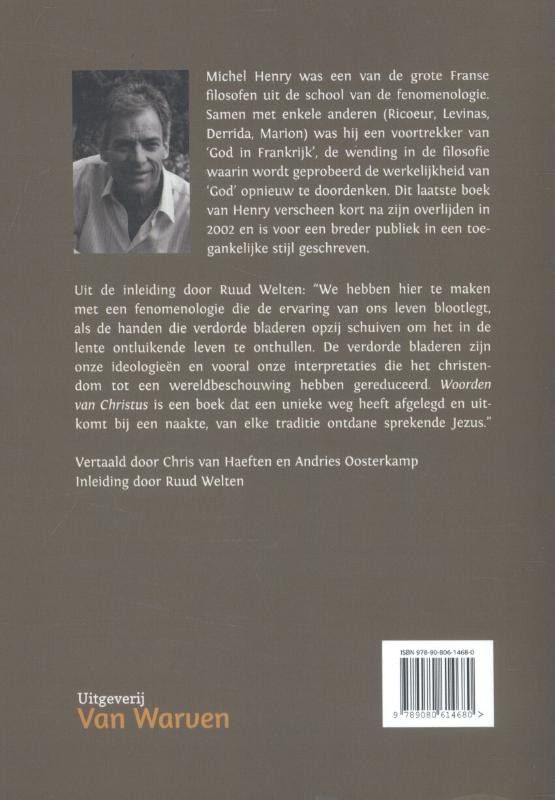 Woorden van Christusbackcover
