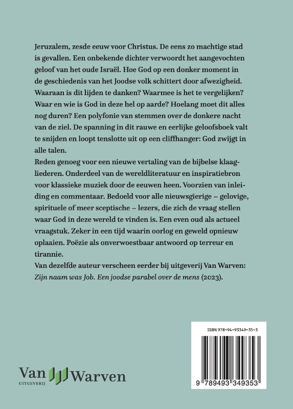 Hoe God schitterde door afwezigheidbackcover