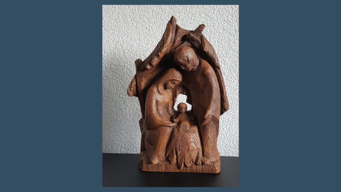 Jozef en Maria met het kindje Jezus