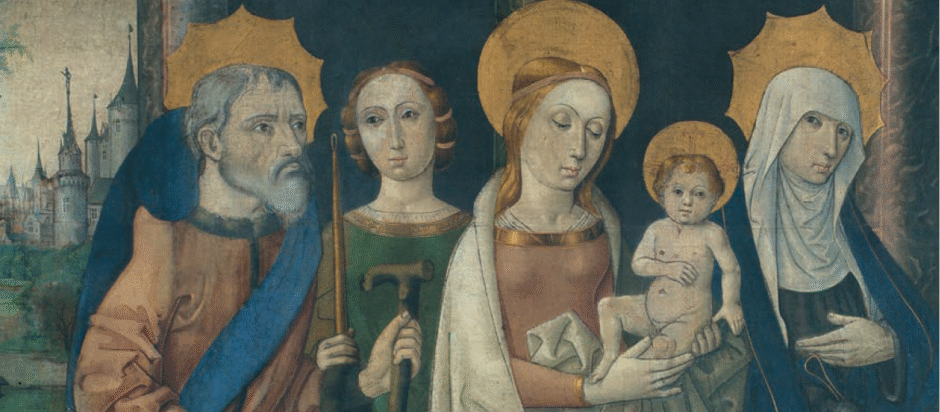 Jezus wordt opgedragen in de tempel