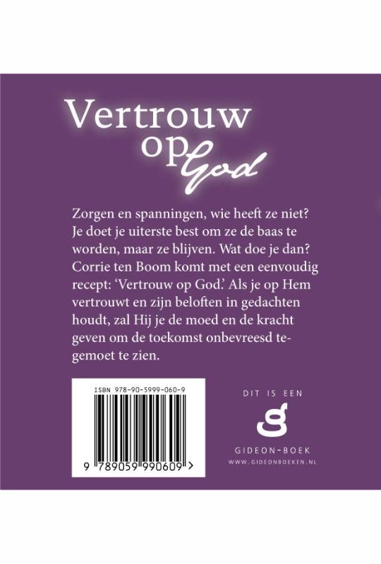 Vertrouw op Godbackcover