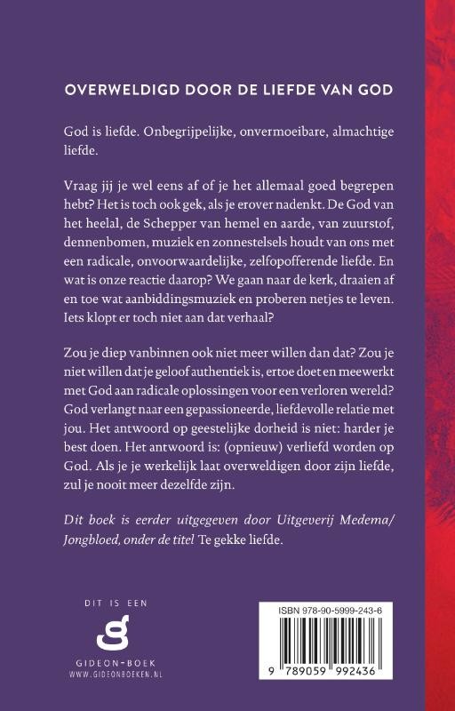 Overweldigd door de liefde van Godbackcover