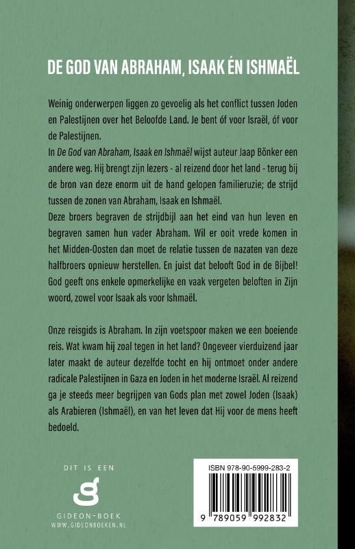 God van Abraham Isaak en Ishmaelbackcover