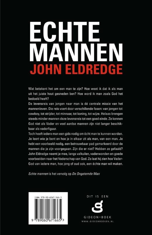 Echte mannenbackcover