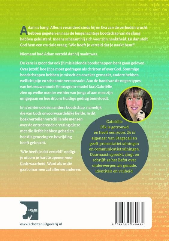 Wie heeft je dat verteld?backcover