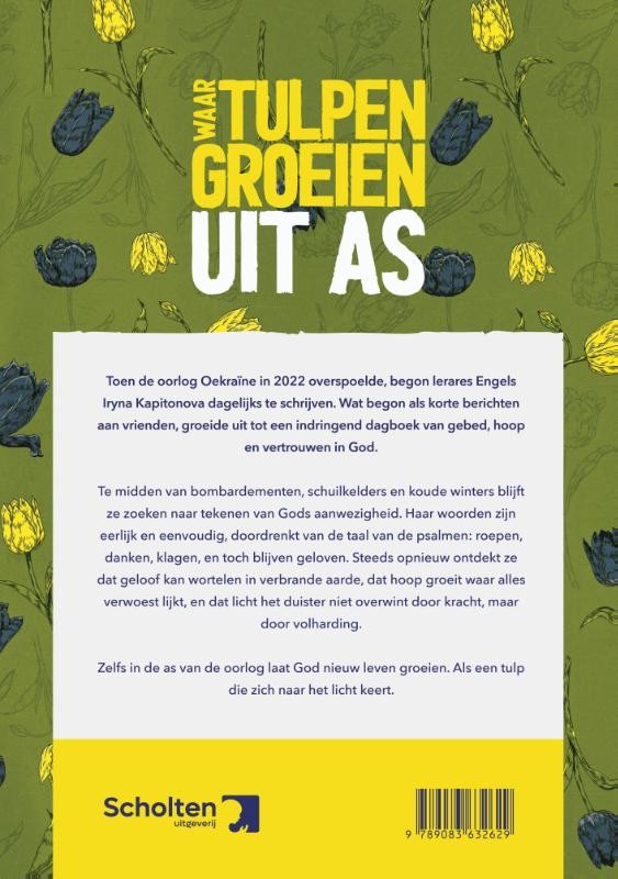 Waar tulpen groeien uit asbackcover