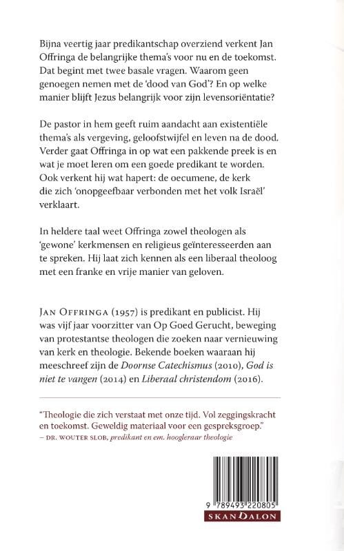 Frank en vrij gelovenbackcover