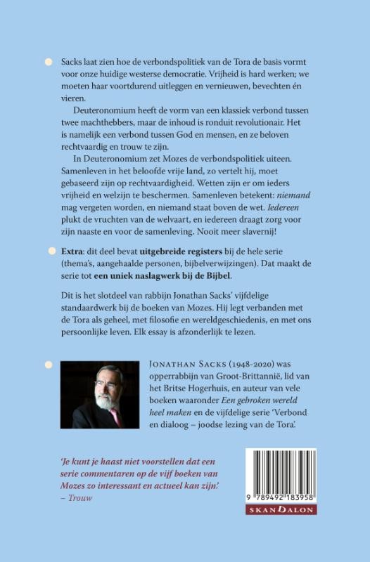 4-pak Exodus + Leviticus + Numeri + Deuteronomiumbackcover