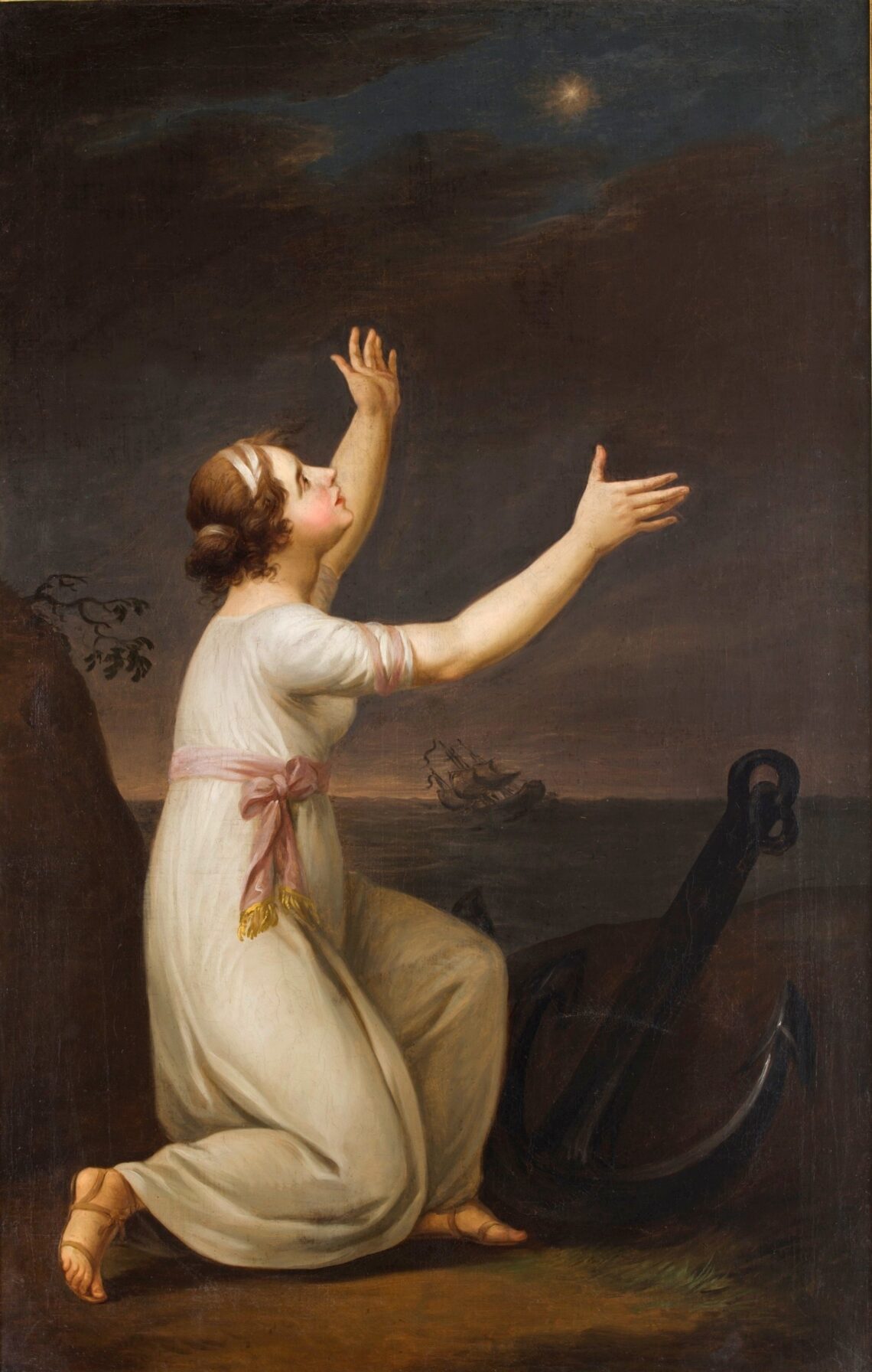 Schilderij ‘Allegorie van hoop’ van Kazimierz Wojniakowski,