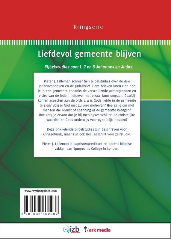 Liefdevol gemeente blijvenbackcover